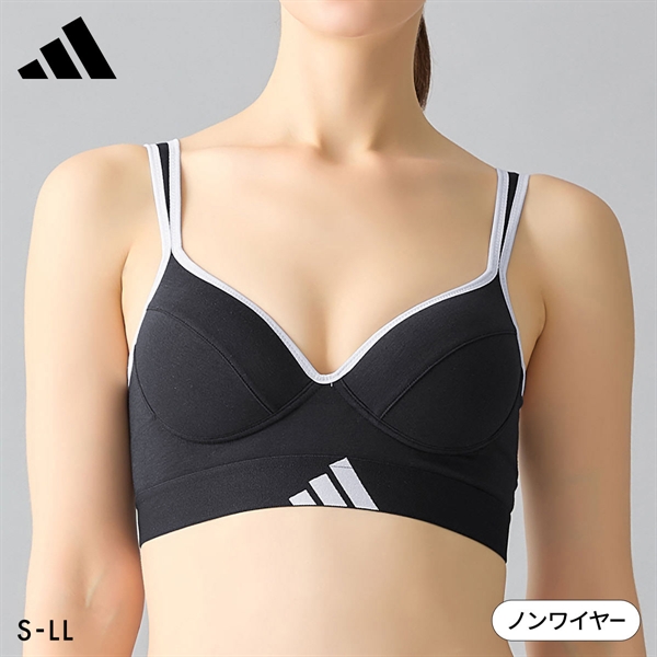 アディダス ノンワイヤー ブラジャー レディース adidas