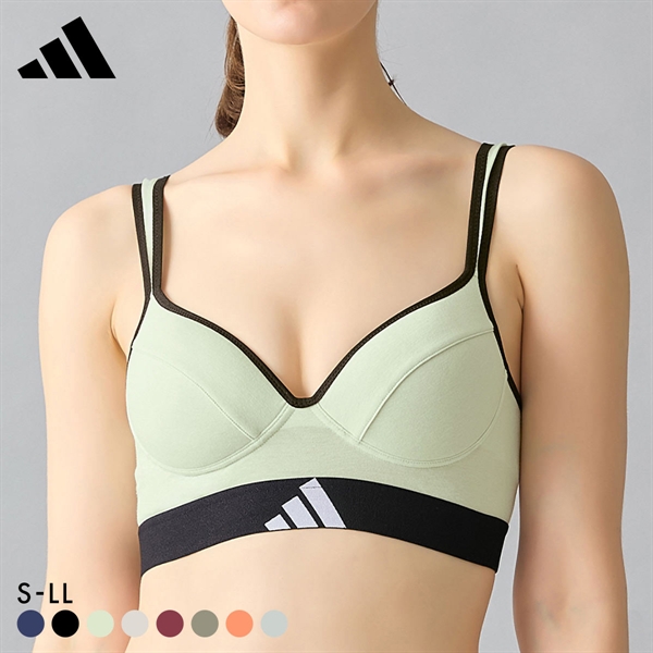 アディダス ノンワイヤー ブラジャー レディース adidas