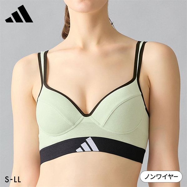 アディダス ノンワイヤー ブラジャー レディース adidas
