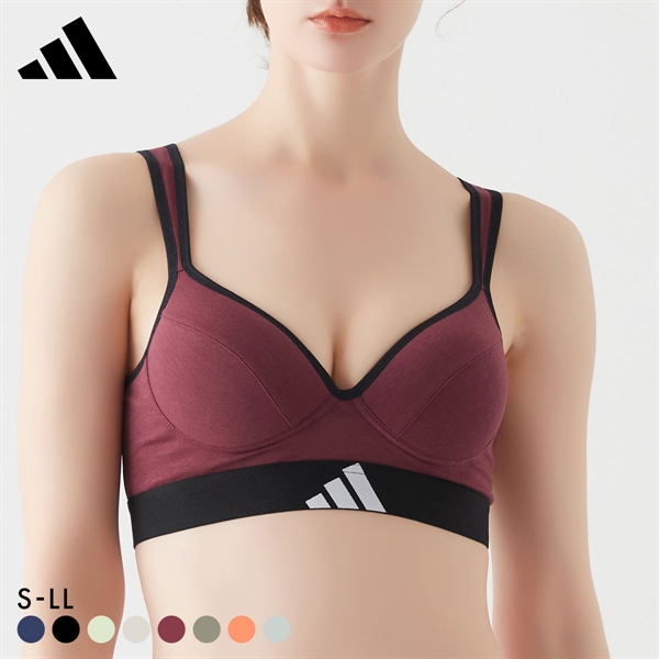 アディダス ノンワイヤー ブラジャー レディース adidas