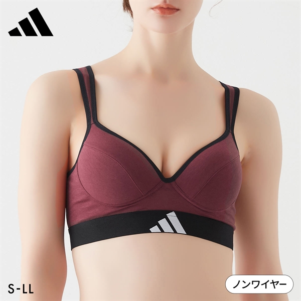 アディダス ノンワイヤー ブラジャー レディース adidas
