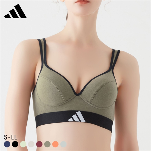 アディダス ノンワイヤー ブラジャー レディース adidas