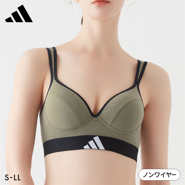 アディダス ノンワイヤー ブラジャー レディース adidas