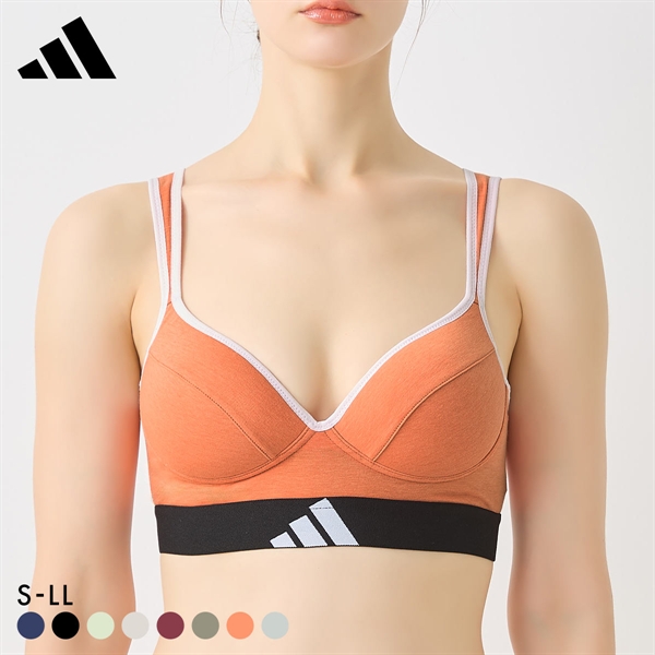 アディダス ノンワイヤー ブラジャー レディース adidas
