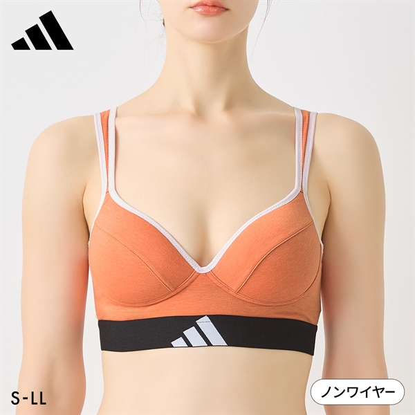 アディダス ノンワイヤー ブラジャー レディース adidas