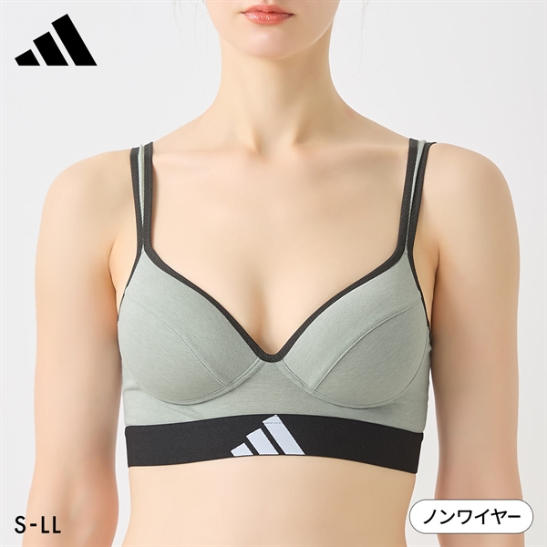 アディダス ノンワイヤー ブラジャー レディース adidas