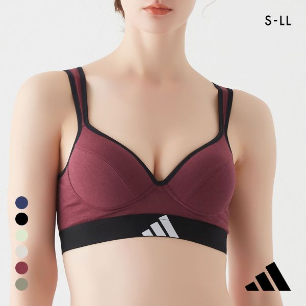 アディダス ノンワイヤー ブラジャー レディース adidas