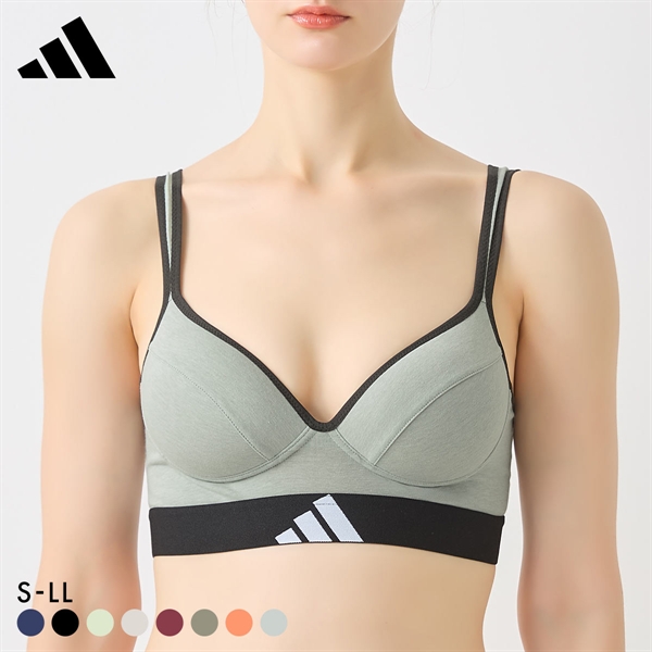 アディダス ノンワイヤー ブラジャー レディース adidas