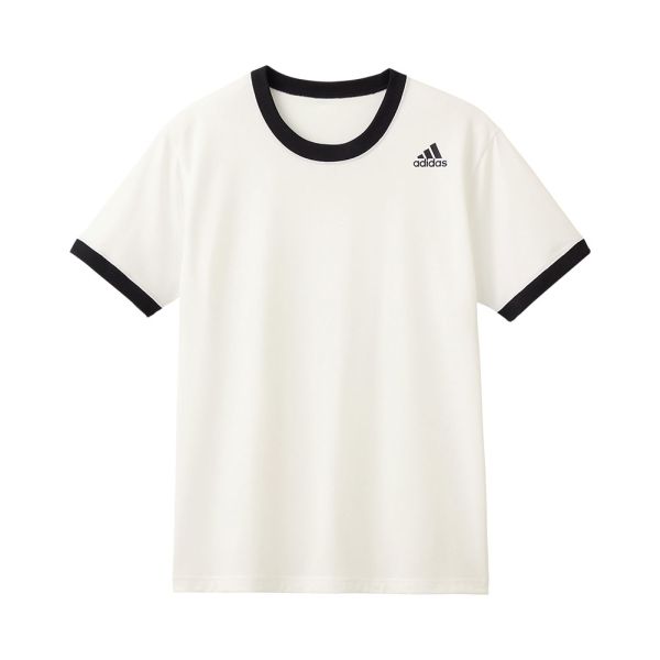 アディダス adidas クルーネック Tシャツ メンズ ショートスリーブ 半袖 スポーツ 吸汗速乾