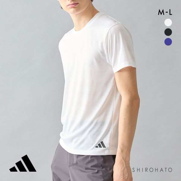 アディダス メッシュ Tシャツ クルーネック メンズ adidas