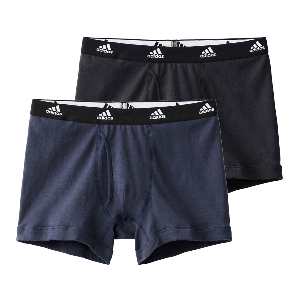 アディダス adidas 2P ボクサーパンツ 2枚組 メンズ 前あき(Set-M)