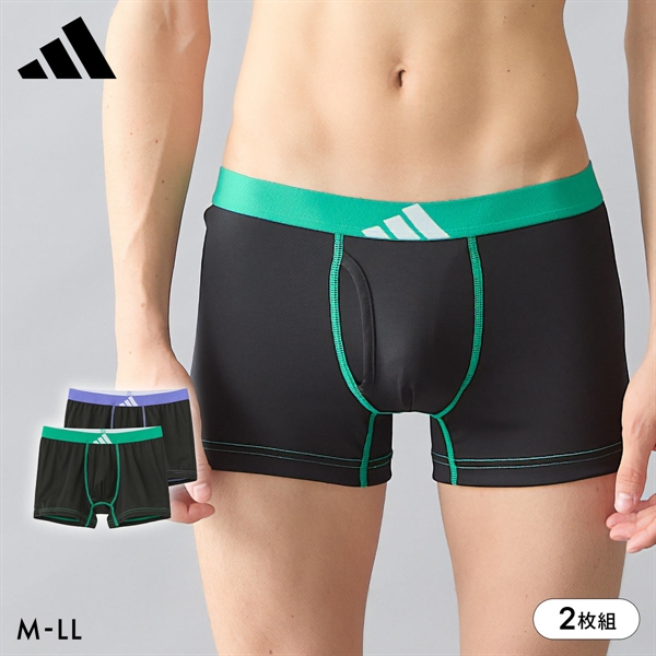 アディダス 吸汗速乾 2枚セット ボクサーパンツ メンズ adidas 大きいサイズ