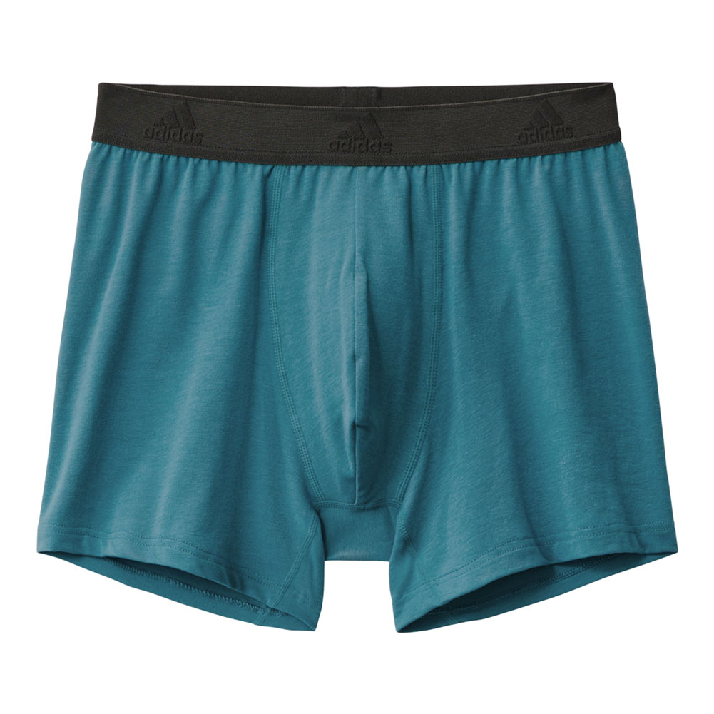 アディダス adidas スポーツショーツ メンズ ボクサーブリーフ 前閉じ 吸汗速乾(BG-ブルーグリーン-M)