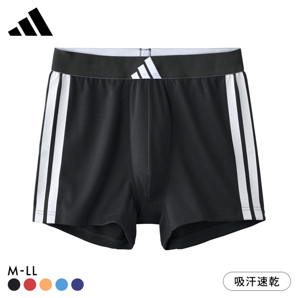 アディダス スリーストライプ メッシュボクサーパンツ メンズ adidas スポーツ 前とじ