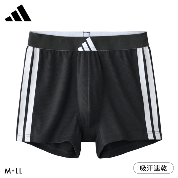 アディダス スリーストライプ メッシュボクサーパンツ メンズ adidas スポーツ 前とじ