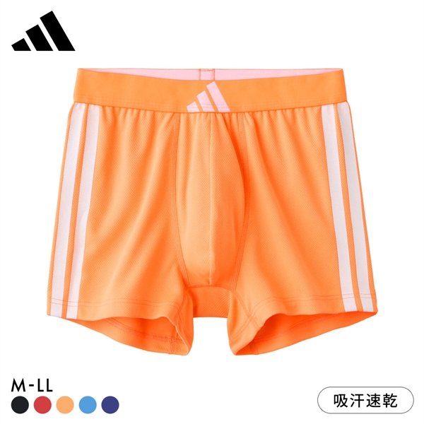 アディダス スリーストライプ メッシュボクサーパンツ メンズ adidas スポーツ 前とじ