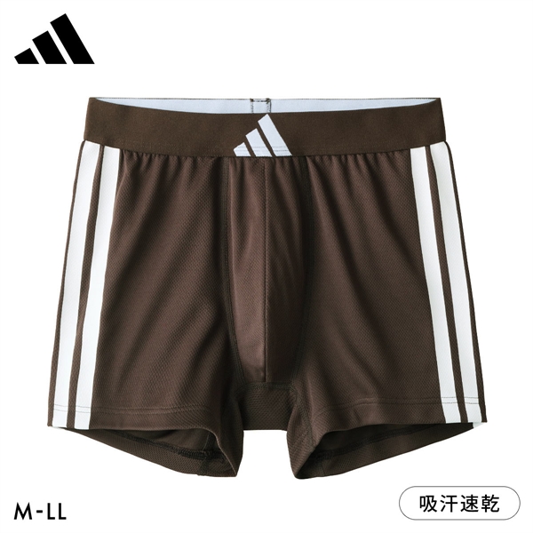 アディダス スリーストライプ メッシュボクサーパンツ メンズ adidas スポーツ 前とじ