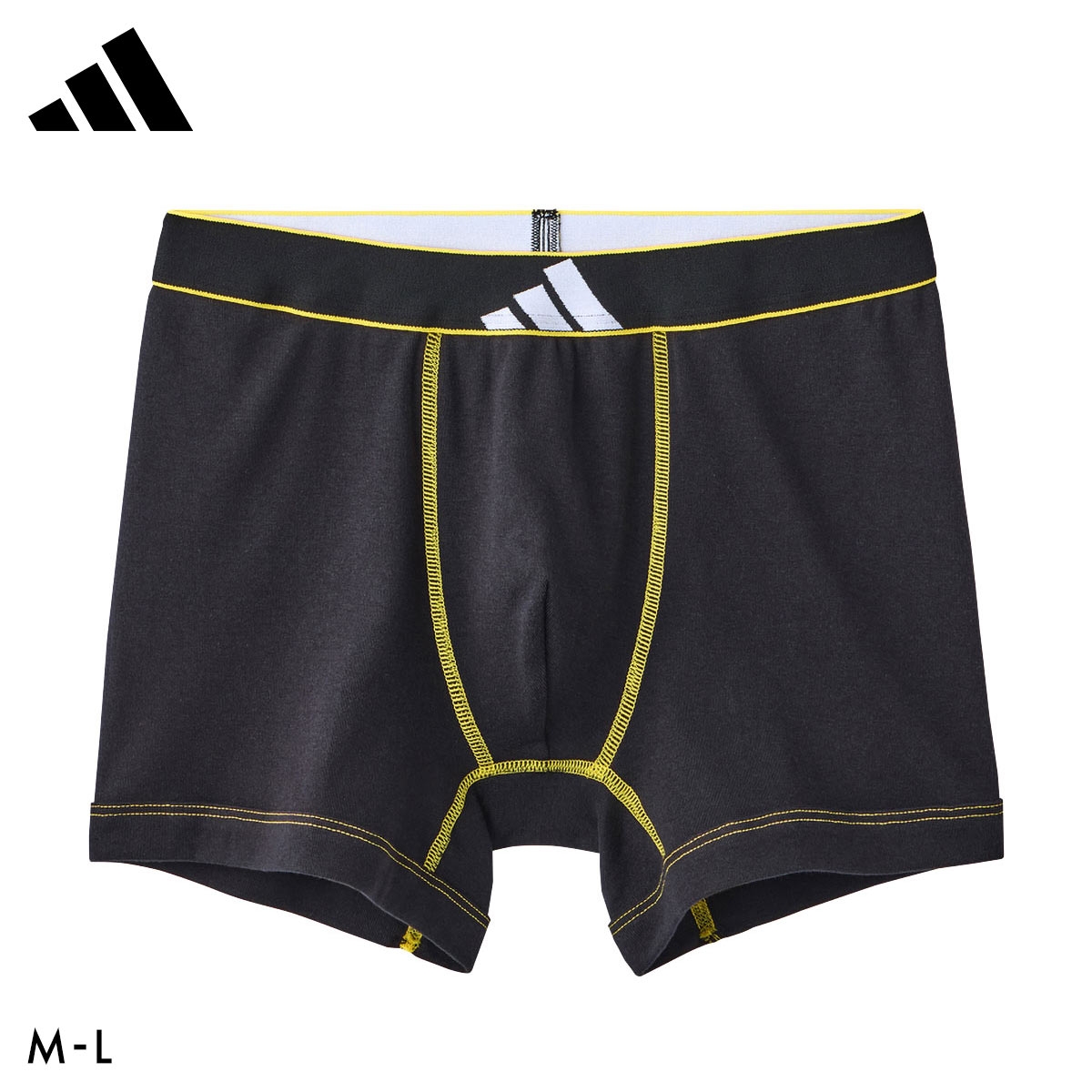 アディダス ボクサーパンツ 前閉じ メンズ adidas(LE-レモン-M)