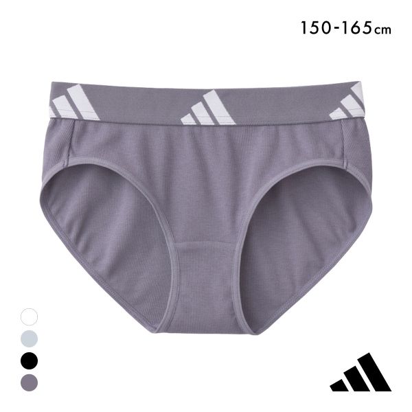 アディダス ガールズ キッズ ジュニア 綿混リブ ハーフショーツ adidas