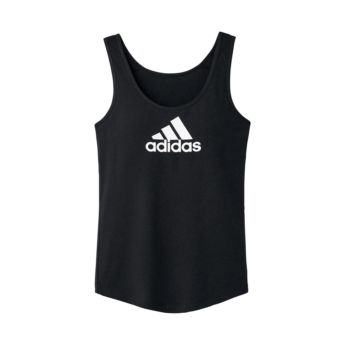 アディダス adidas キッズ ジュニア カップ付き タンクトップ ガールズ インナー 吸汗速乾 女の子 女児(BK-ブラック-150)