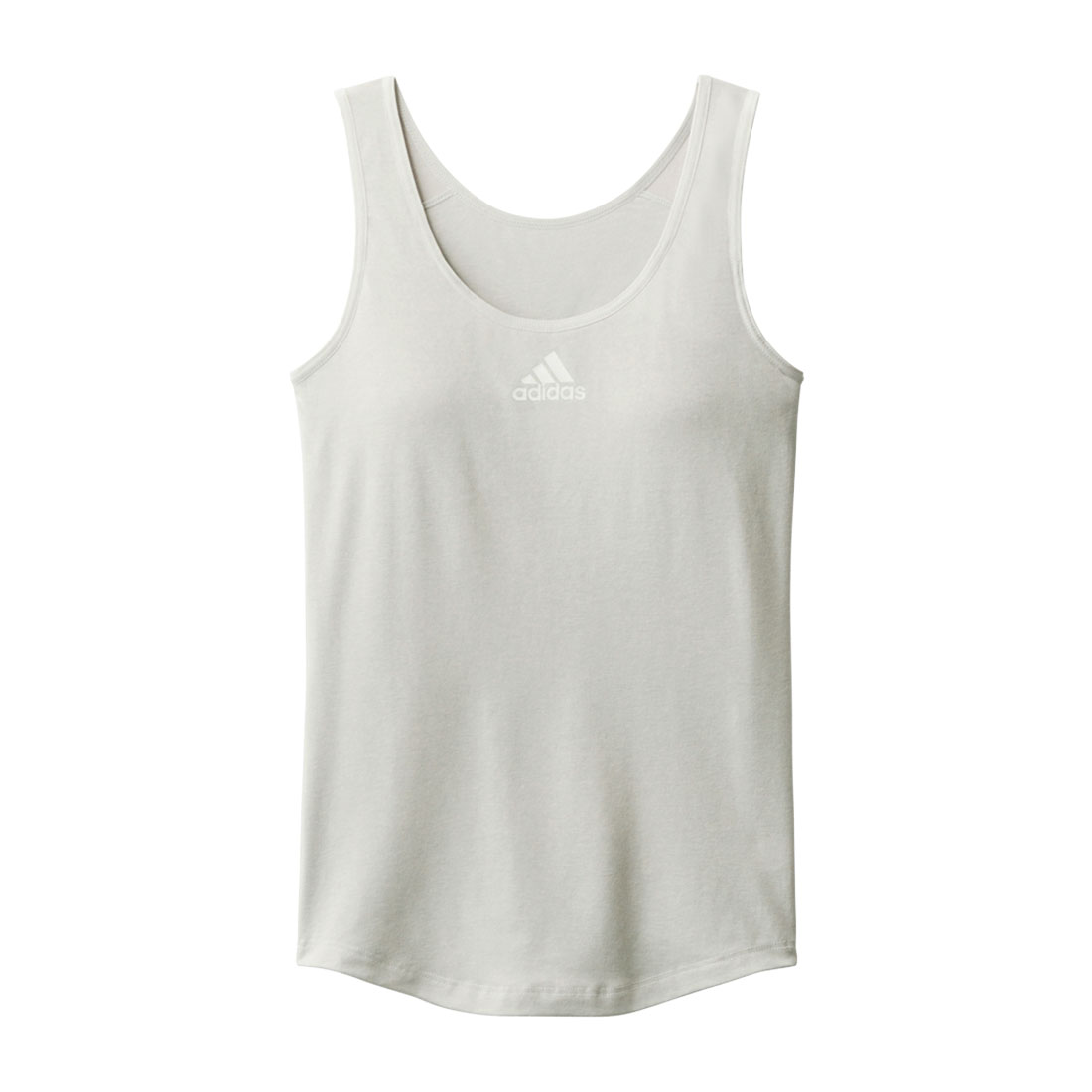 アディダス adidas キッズ ジュニア 女の子 カップ付き インナー タンクトップ ガールズ 吸汗速乾(LGY-薄グレー-150)