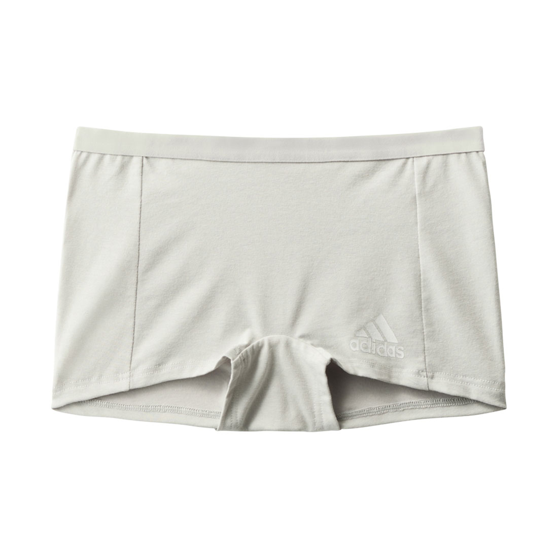 アディダス adidas キッズ ジュニア 女の子 ハーフショーツ ボーイレングス ガールズ 吸汗速乾 単品(LGY-薄グレー-150)