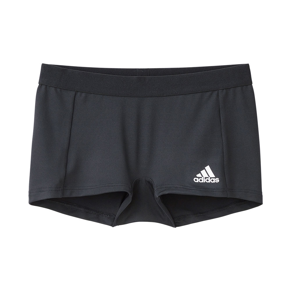 アディダス adidas キッズ ジュニア 1分丈ショーツ ガールズ スポーツ 吸汗速乾 女の子 女児 カジュアル 単品(BK1-ブラック1-150)