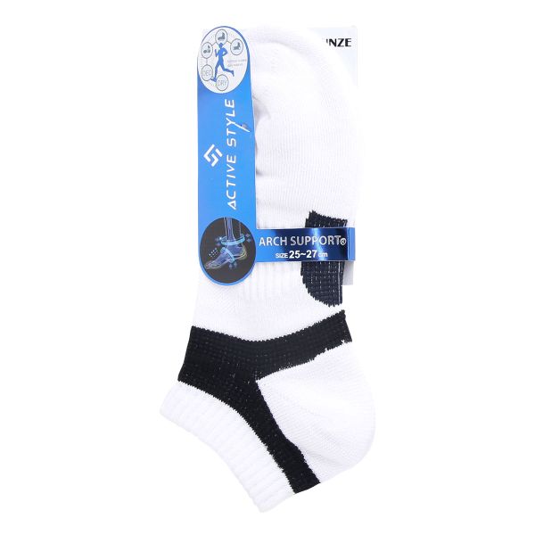 グンゼ GUNZE アクティブスタイル スニーカー丈ソックス 靴下 メンズ スポーツソックス