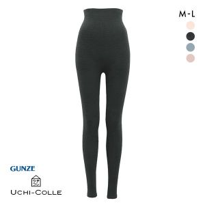 グンゼ GUNZE ウチコレ UCHICOLLE ボトムス レディース ナイトレギンス 細身 スキニー