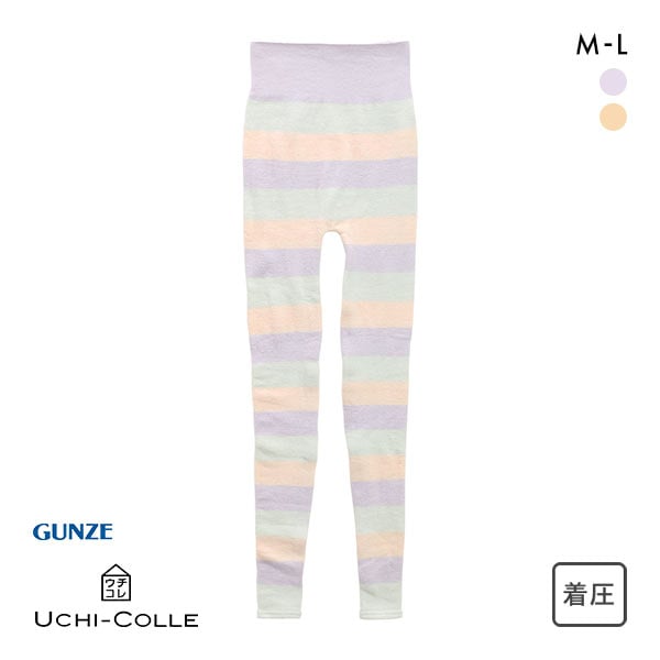 グンゼ GUNZE ウチコレ UCHICOLLE ボトムス レディース ナイトレギンス 細身 スキニー AUQ503