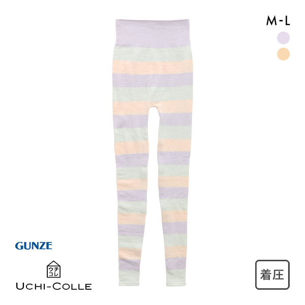 グンゼ GUNZE ウチコレ UCHICOLLE ボトムス レディース ナイトレギンス 細身 スキニー AUQ503