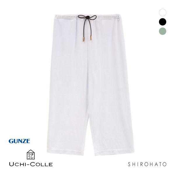 グンゼ UCHI-COLLE 冷感スムース クロップド パンツ レディース ボトムス ルームウェア GUNZE ウチコレ