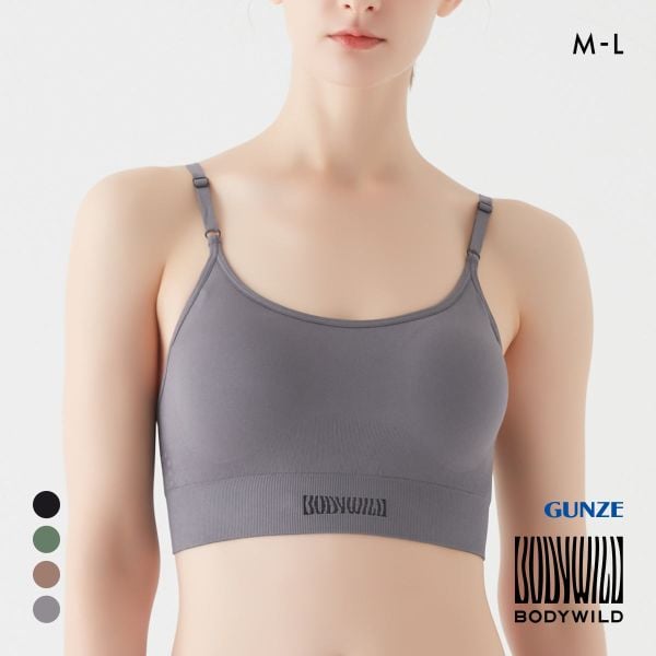 グンゼ ボディワイルド レディース 成型ハーフトップ BODYWILD GUNZE