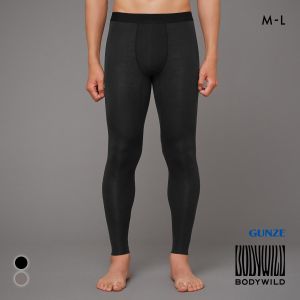 グンゼ BODY WILD カットオフ タイツ メンズ GUNZE ボディワイルド 前とじ