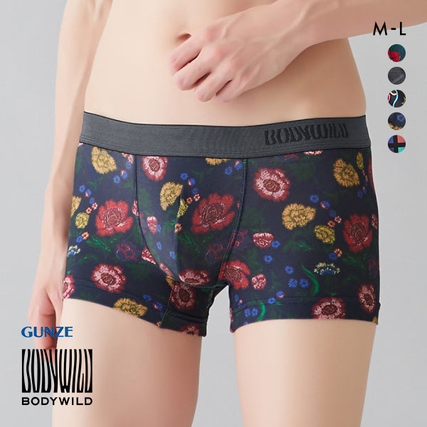 グンゼ GUNZE ボディワイルド BODY WILD ボクサーパンツ メンズ 日本製 前とじ 吸汗速乾