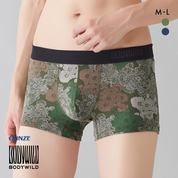 グンゼ GUNZE ボディワイルド BODY WILD ボクサーパンツ メンズ 吸汗速乾 前とじ