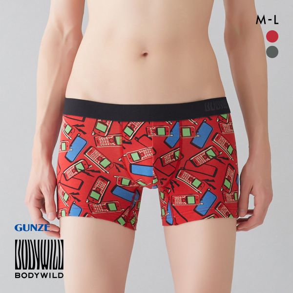 20%OFF【メール便(7)】 グンゼ GUNZE ボディワイルド BODY WILD ボクサーパンツ メンズ 前とじ 綿混素材 総柄 20%OFF【メール便(7)】 グンゼ GUNZE ボディワイルド BODY WILD ボクサーパンツ メンズ 前とじ 綿混素材 総柄
