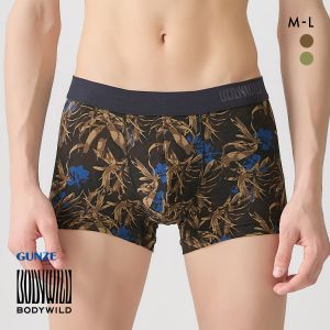 ボディワイルド ボクサーパンツ メンズ 前閉じ 吸汗速乾 BODYWILD