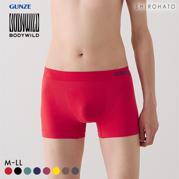 グンゼ GUNZE ボディワイルド BODY WILD ボクサーパンツ 3D-Boxer 立体成型 メンズ 前とじ 日本製