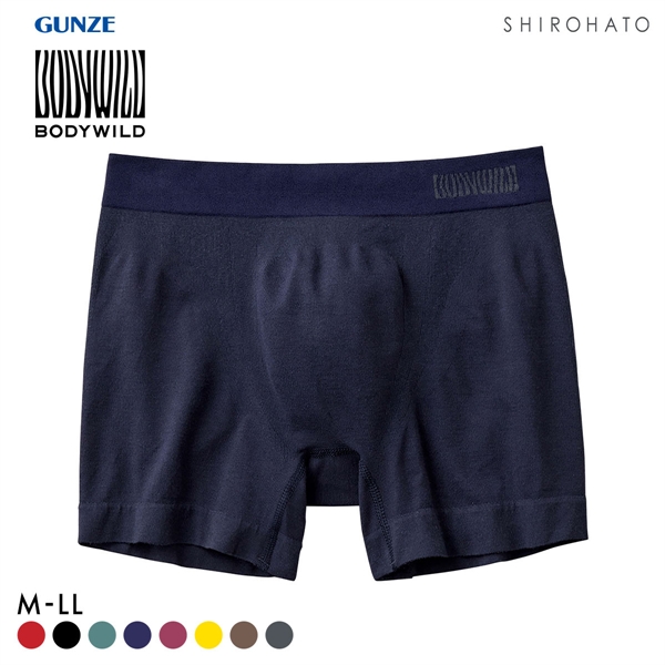 グンゼ GUNZE ボディワイルド BODY WILD ボクサーパンツ 3D-Boxer 立体成型 メンズ 前とじ 日本製