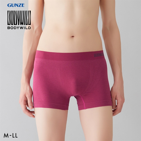 グンゼ GUNZE ボディワイルド BODY WILD ボクサーパンツ 3D-Boxer 立体成型 メンズ 前とじ 日本製