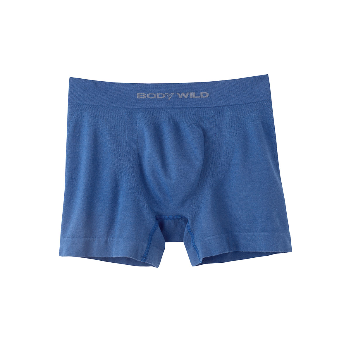 グンゼ GUNZE ボディワイルド BODYWILD ボクサーパンツ メンズ 前とじ 立体成型 ソリッド(BU-ブルー-M)