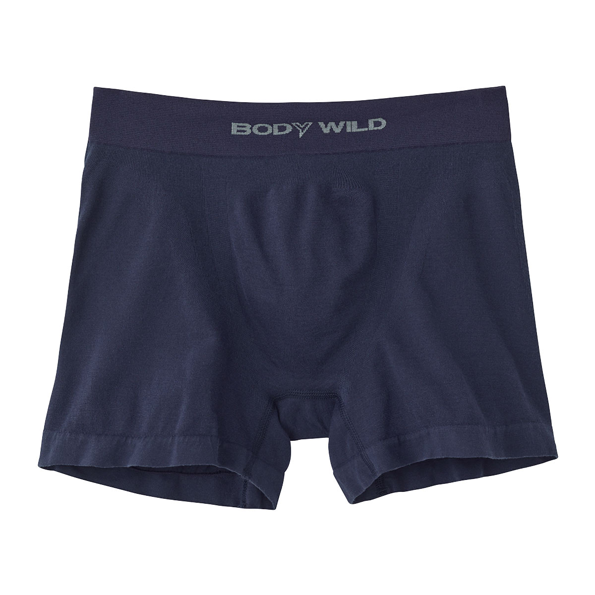グンゼ GUNZE ボディワイルド BODYWILD ボクサーパンツ メンズ 前とじ 立体成型 ソリッド(NV-ネイビー-M)