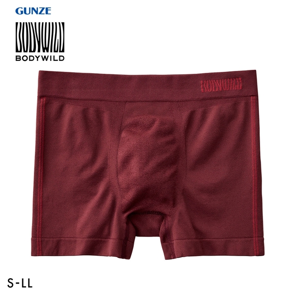 グンゼ GUNZE ボディワイルド BODY WILD ボクサーパンツ メンズ 日本製 前とじ 3D-Boxer 立体成型