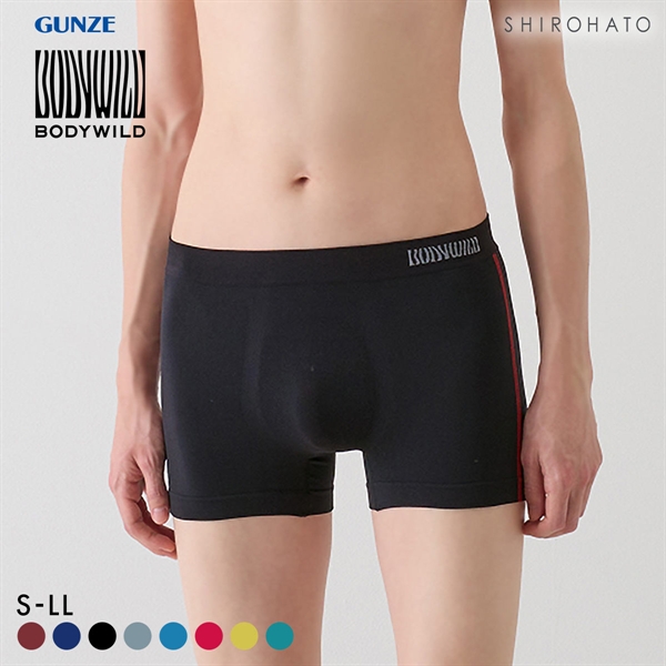 グンゼ GUNZE ボディワイルド BODY WILD ボクサーパンツ メンズ 日本製 前とじ 3D-Boxer 立体成型