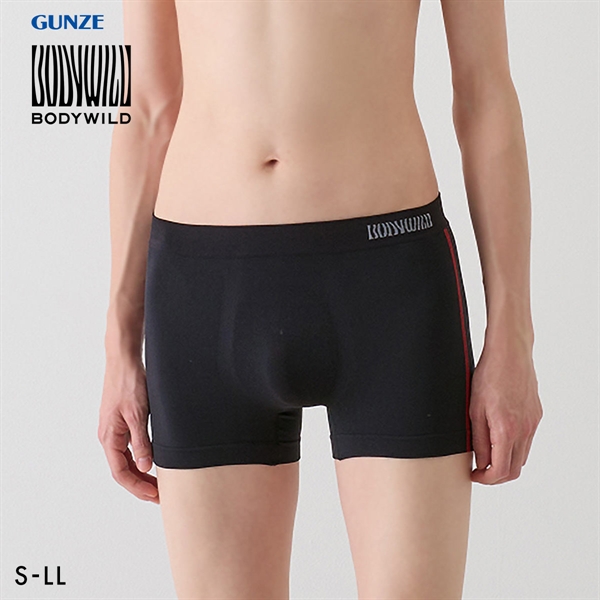 グンゼ GUNZE ボディワイルド BODY WILD ボクサーパンツ メンズ 日本製 前とじ 3D-Boxer 立体成型