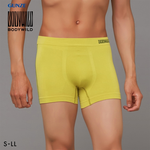 グンゼ GUNZE ボディワイルド BODY WILD ボクサーパンツ メンズ 日本製 前とじ 3D-Boxer 立体成型
