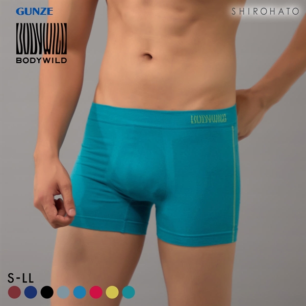 グンゼ GUNZE ボディワイルド BODY WILD ボクサーパンツ メンズ 日本製 前とじ 3D-Boxer 立体成型