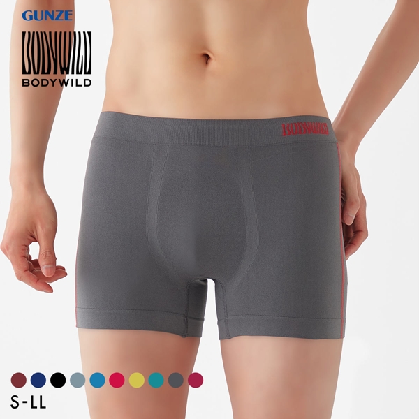グンゼ GUNZE ボディワイルド BODY WILD ボクサーパンツ メンズ 日本製 前とじ 3D-Boxer 立体成型