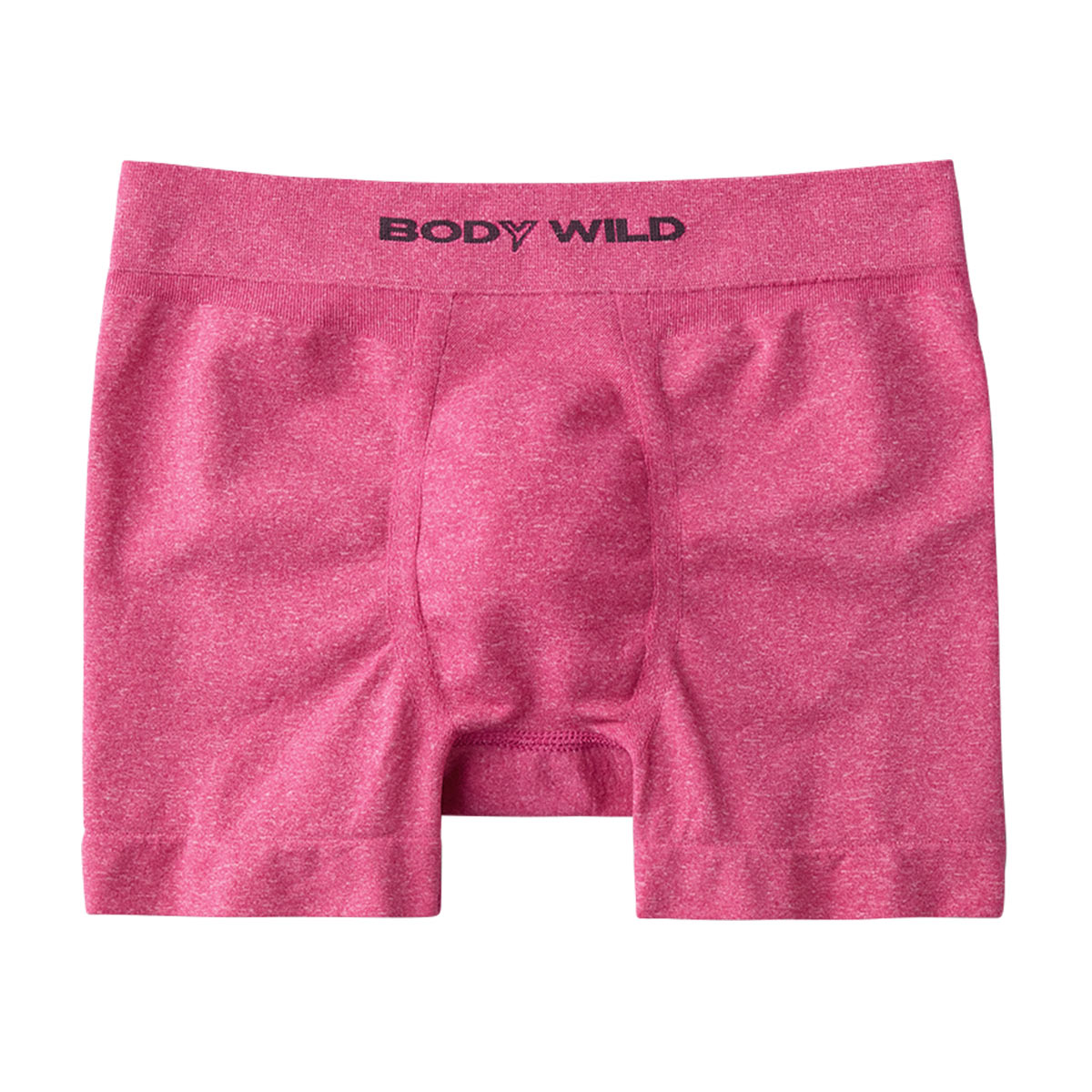 グンゼ GUNZE ボディワイルド BODYWILD ボクサーパンツ メンズ 前とじ 立体成型 メランジ調(RB-ラズベリー-M)